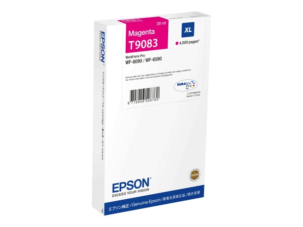 EPSON T9083 Größe XL Magenta Tintenpatrone C13T908340