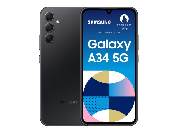 SAMSUNG SAMSUNG Galaxy A34 128GB Black 6.6" 5G (6GB) Android