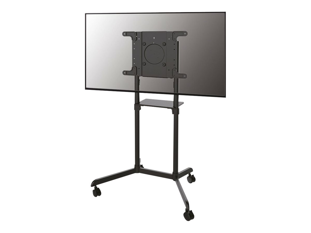 NEOMOUNTS BY NEWSTAR Mobile Flat Screen Floor Stand (height: 160 cm)/Black NS-M1250BLACK