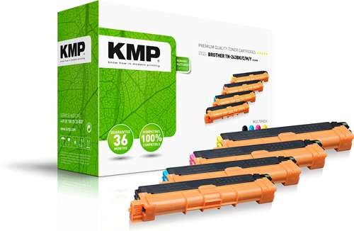 KMP Tonerkartusche ersetzt Brother TN243BK, TN243C, TN243M, TN243Y 1268,0005