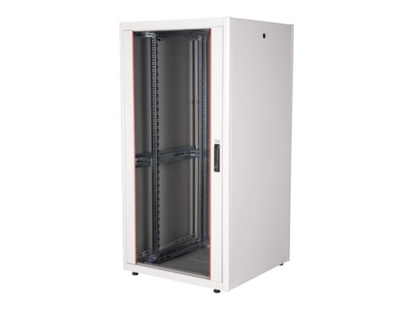 EQUIP EQUIP Serverschrank 19"  32U 800x800mm Glastür   grau