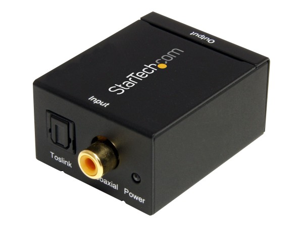 STARTECH.COM SPDIF Digital Koaxial und Toslink (Optisch) auf Stereo RCA Au SPDIF2AA