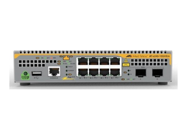 ALLIED TELESIS Multi-Gigabit Layer 3 Lite Managed Switch AT-X240-10GHXM-50