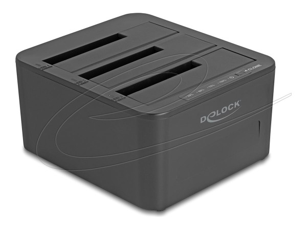 DELOCK DELOCK USB Dockingstation für 3 x SATA HDD/SSD 1:2 Klon Fkt.