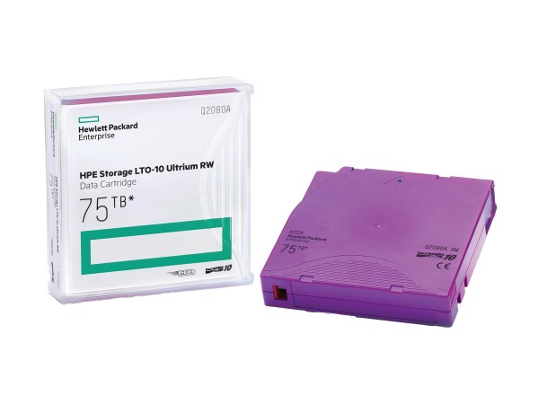 HP ENTERPRISE HPE LTO-10 Ultrium 75TB RW Data Cartridge