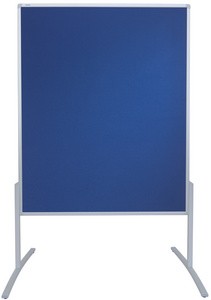 FRANKEN Moderationstafel PRO, 1.200 x 1.500 mm, Filz grau