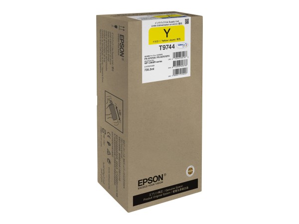 EPSON T9744 Größe XXL Gelb Tintenpatrone C13T974400