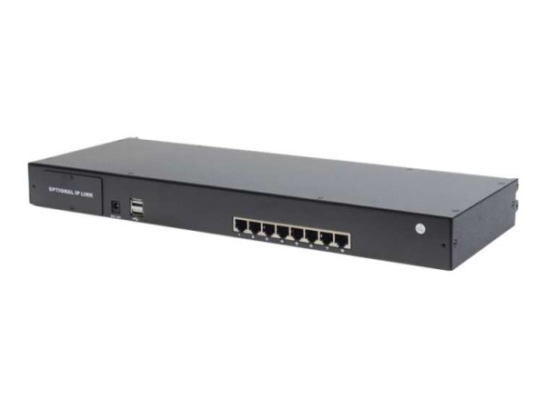 DIGITUS Professional Modularer Cat.5 KVM Switch 8-Port DS-72216