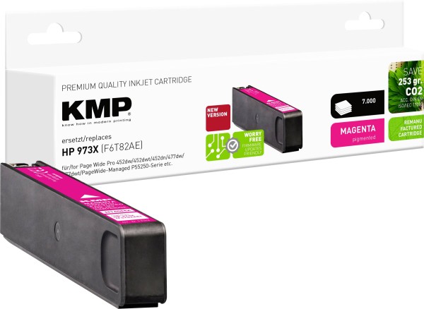 KMP KMP Tintenpatrone ersetzt HP 973X (F6T82AE)