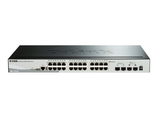 D-LINK Switch / Smart Switch 24x10/100/1000TX 4 DGS-1510-28
