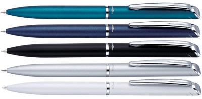 Pentel EnerGel Gel-Tintenroller Hi-Class, silber