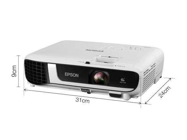 EPSON EPSON EB-W51 WXGA 4000lm Projector VGA RCA HDMI USB-A USB-B 1YW (P)