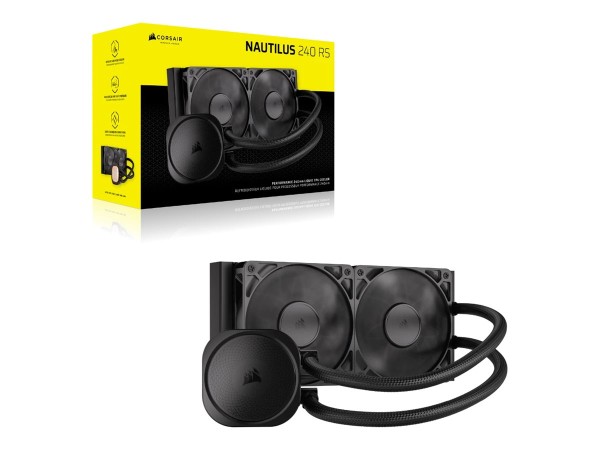 CORSAIR NAUTILUS 240 RS Wasserkühlung Schwarz CW-9060088-WW
