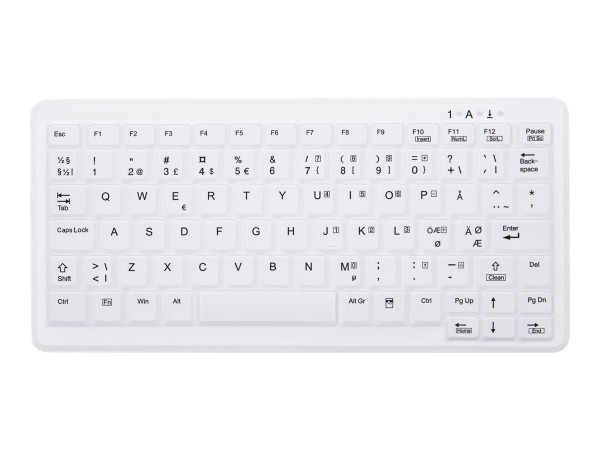 CHERRY CHERRY ACTIVE KEY TAS AK-C4110F-FU1-W/NOR NOR-Layout weiß