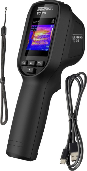 BENNING TC 20 Wärmebildkamera -20 bis 550 °C 25 Hz 2m fallsicher 050520