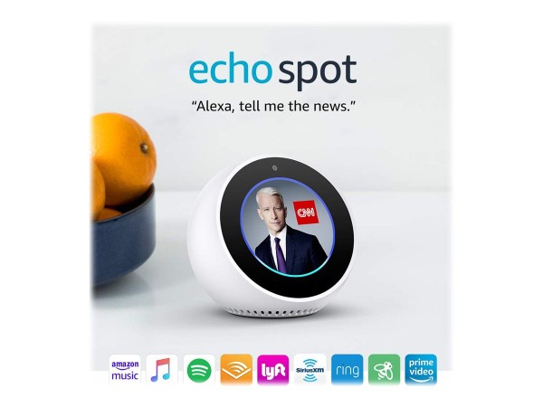 AMAZON Echo Spot 2024 weiß B0C2RSK776