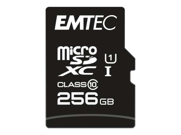 EMTEC MicroSD Card 256GB ECMSDM256GXC10GP