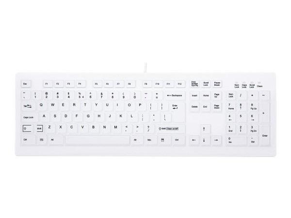 CHERRY CHERRY ACTIVE KEY TAS AK-C8100F-U1-W/US US-Layout weiß