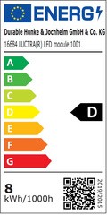 LUCTRA LED-Tischleuchte TABLE RADIAL BASE, weiß