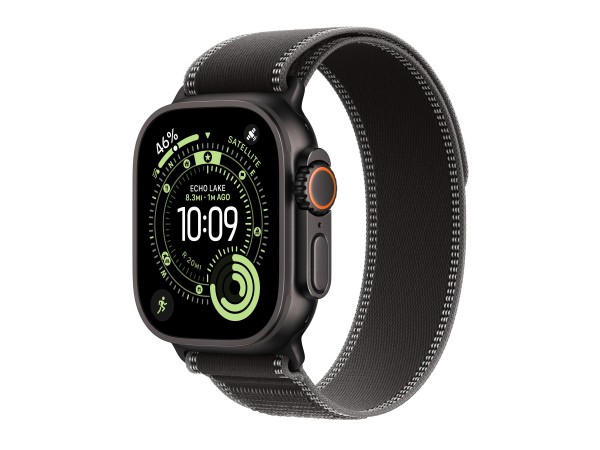 APPLE Watch Ultra 3 Titanium Cellular 49mm Schwarz (Trail Loop schwarz/kohl MF1D4QF/A