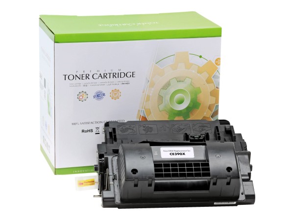 STATIC CONTROL STATIC Toner cartridge compatible with HP CE390X black High Capacity compatible 24.000 pages