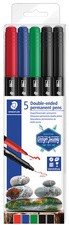 STAEDTLER Doppel-Fasermaler permanent, 36er Etui