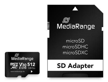MEDIARANGE MEDIARANGE SD MicroSD Card MR947 512GB