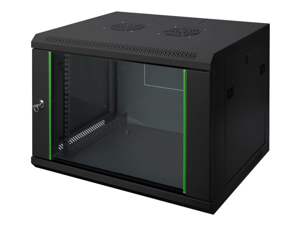 DIGITUS DIGITUS Wandgehäuse Dynamic Basic schwarz 12HE 600x450mm