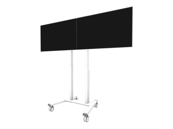 NEOMOUNTS Doppelbildschirm-Adapter für FL55-875WH1 und WL55-875WH1 - Weiß ADM-875WH2