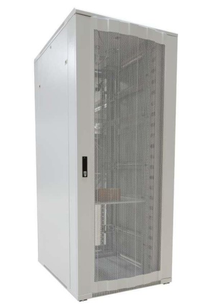 ALLNET ALLNET 19"Schrank 22HE B800/T1200mm perforierte BlechtA ren Lichtgrau SNB-Serie (ALL-SNB81222EKGrau)