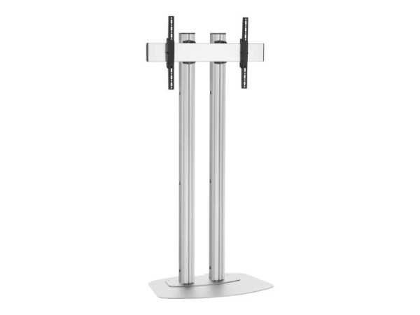 VOGELS FD2064 Connect-it KIT Bodenstandfuß Doppelp. 200cm silber-schwarz 7951084