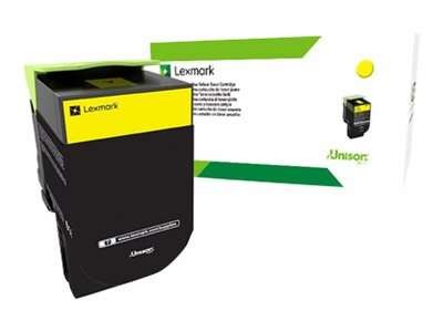 LEXMARK 802YE Gelb Tonerpatrone LCCP, LRP 80C20YE