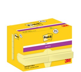 Post-it Super Sticky Notes Haftnotizen, 76 x 76 mm, 8+4