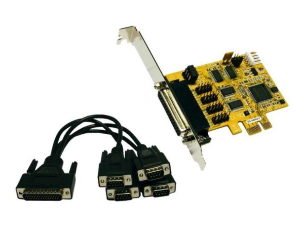 EX-44044-2 PCIe x1 Karte 4x seriell RS23 EX-44044-2