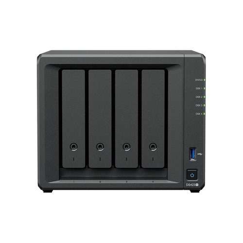 SYNOLOGY DS423+ NAS System 4-Bay 24 TB inkl. 4x 6 TB Synology HDD HAT3300-6 DS423+_HAT3300-6T