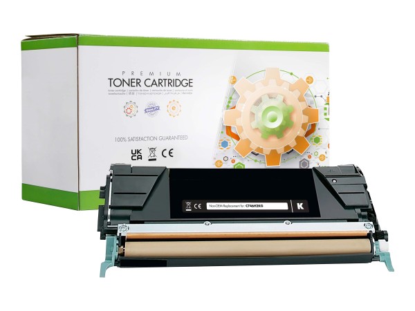 STATIC CONTROL STATIC Toner cartridge compatible with Lexmark C746H1KG black remanufactured 12.000 pages