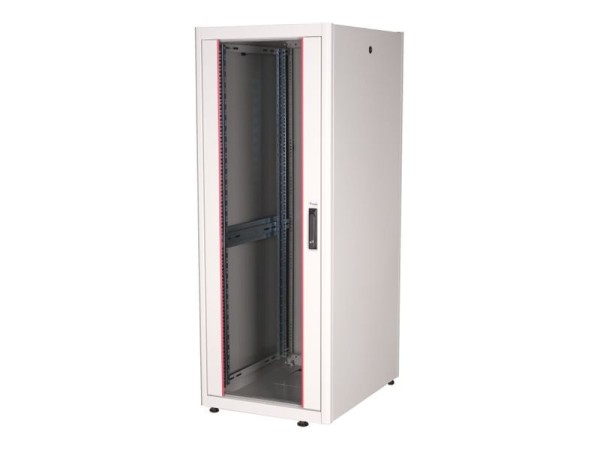 EQUIP EQUIP Serverschrank 19"  32U 600x800mm Glastür   grau