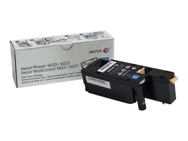 XEROX WorkCentre 6027 Cyan Tonerpatrone 106R02756