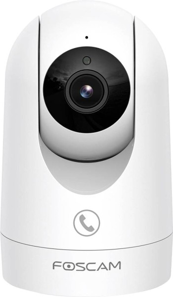 FOSCAM FOSCAM R8M WLAN Überwachungskamera Weiß 8MP (3840x2160), WiFi 6, Notruftaste, Auto-Tracking-Funktion