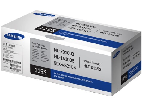 HP MLT-D119S Lasertoner 3000Seiten Schwarz