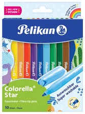 Pelikan Fasermaler colorella star, 30er Kartonetui