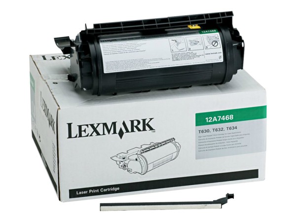 LEXMARK LEXMARK Schwarz Tonerpatrone für Etikettenanwendungen LRP