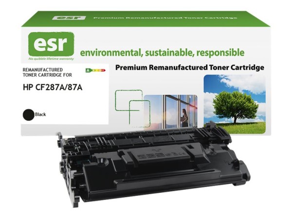 ESR ESR Toner cartridge compatible with HP CF287A black remanufactured 9.000 pages