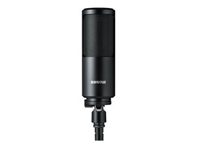 SHURE SHURE SM4-K, Studio-Mikrofon, Kardioide, Kabelgebunden, Schwarz, Metall, 1 Stück(e)
