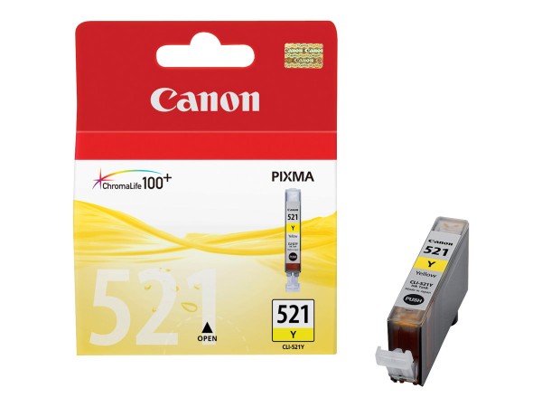 CANON CLI 521Y Gelb Tintenbehälter 2936B008