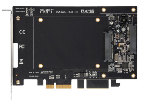 SONNET SONNET Tempo SSD 6Gb/s SATA PCIe 2.0 Drive Card for SSDs