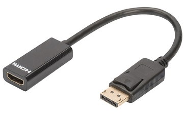 DIGITUS Adapterkabel, DisplayPort - HDMI Typ A