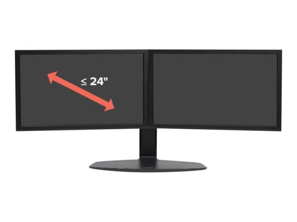 ERGOTRON Neo-Flex® Dual Monitor Standfuß - Freistehende Monitorhalterung 33-396-085
