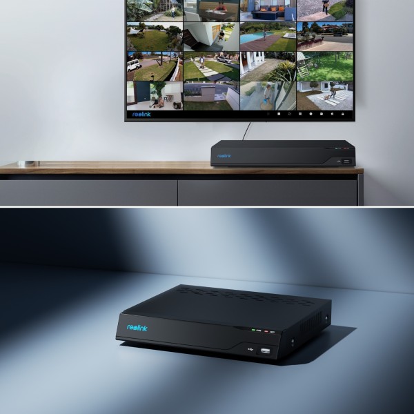 REOLINK 16-Kanal PoE NVS16 NVR für 24/7 Aufzeichnung PN-16