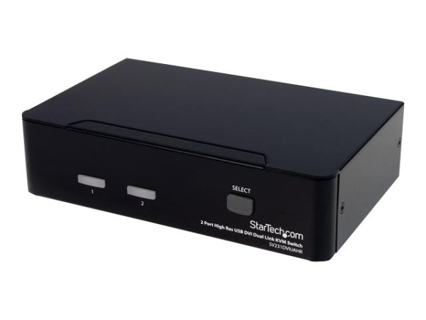 STARTECH.COM 2 Port Dual Link DVI USB KVM Switch mit Audio SV231DVIUAHR